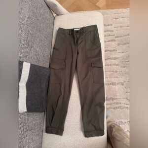 Derek Lam Dark Green Cargo Pants